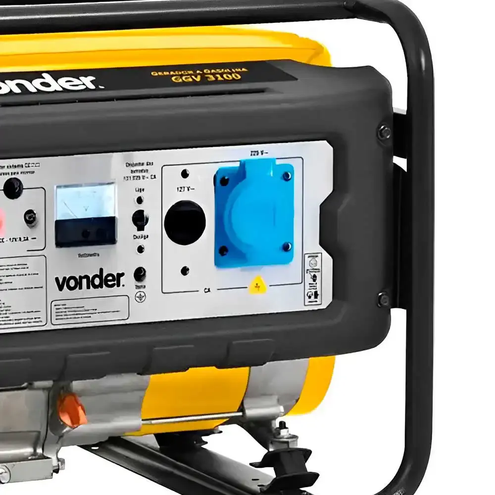 Gerador de energia à gasolina 3.1 KVA 4 tempos GGV-3100 mono 110/220V Vonder — fotografia 3