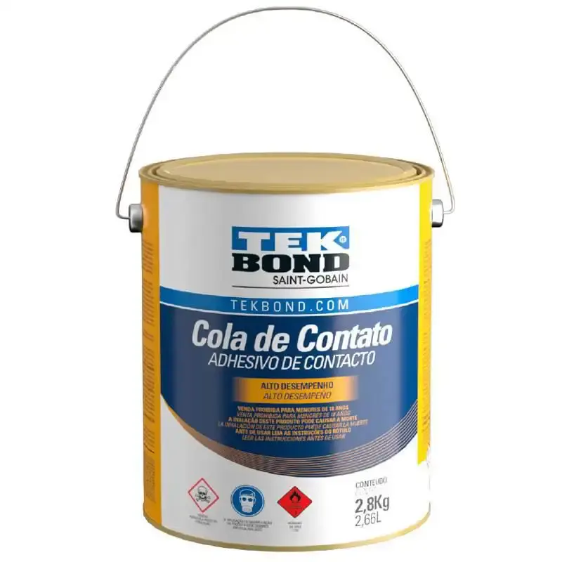 Cola de contato 2.8 KG 24301002800 Tekbond — fotografia de referência