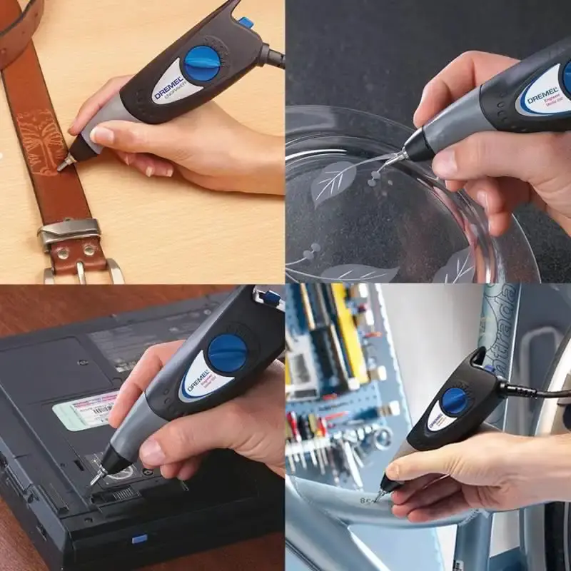 Gravador elétrico engraver 290 com 2 acessórios Dremel 110 V — fotografia 4