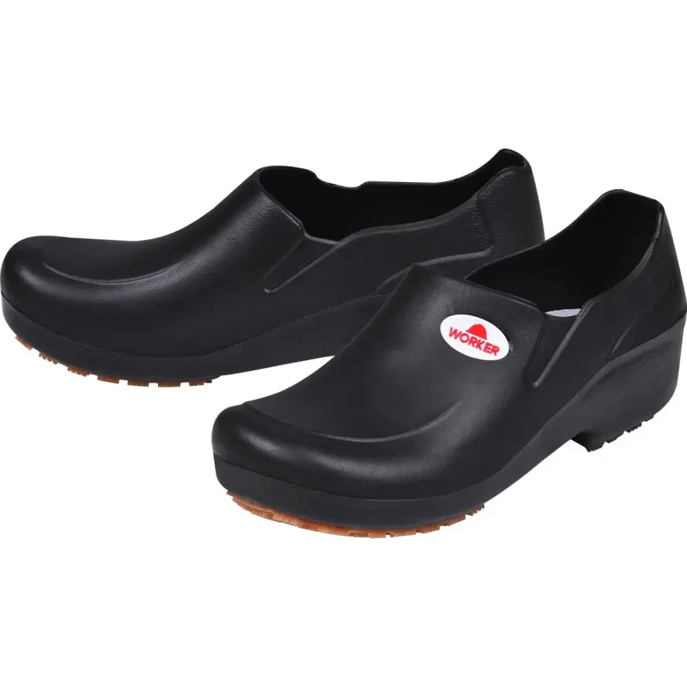 Sapato de segurança e.v.a antiderrapante preto N45 Worker — fotografia de referência