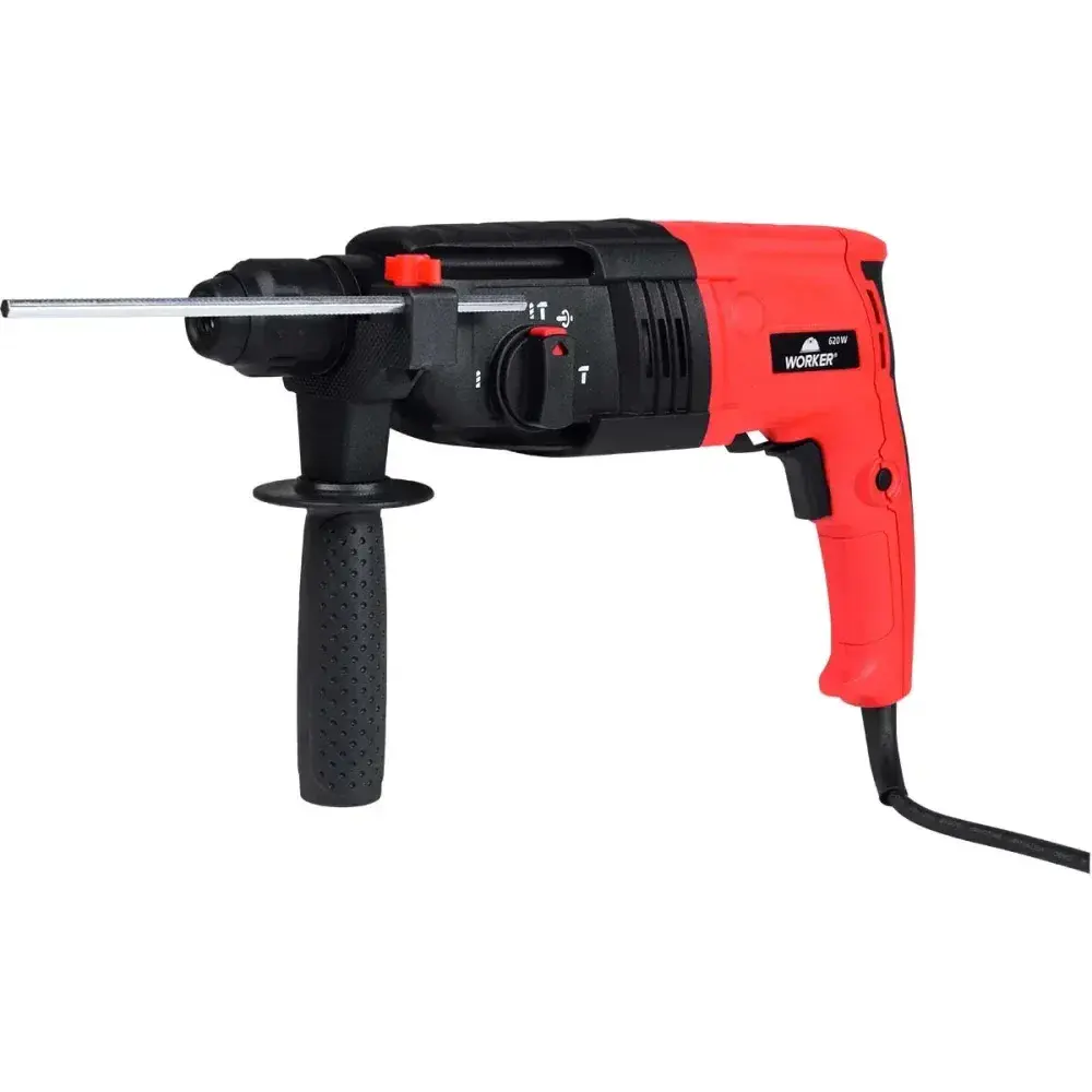 Martelete perfurador rompedor sds plus 620W 127V Worker — fotografia 3