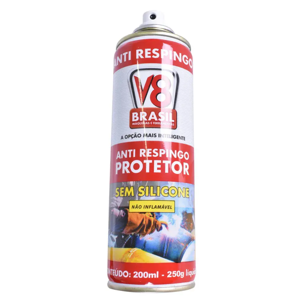 Anti respingo em spray sem silicone 200ML V8 brasil — fotografia 3