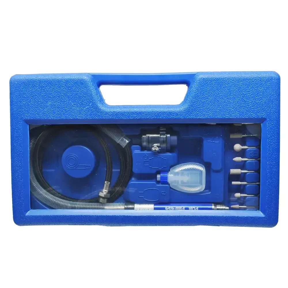 Kit Micro Retifica Pneumática 0,25HP Kit pinça 1/8 Pol PRO 454K LDR2 — fotografia 2