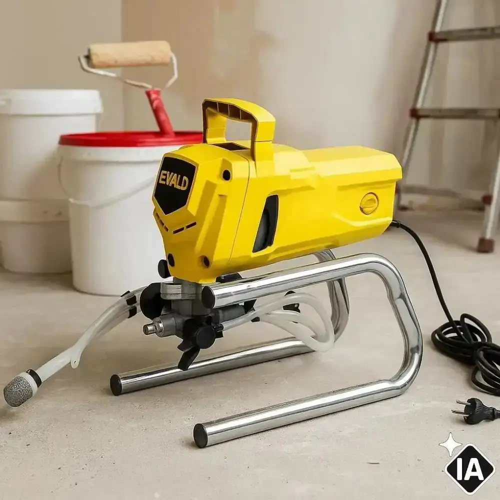 Máquina de pintura airless 1,3 HP 1000W 3000 PSI EMPA-1000 Evald 110 V — fotografia 5
