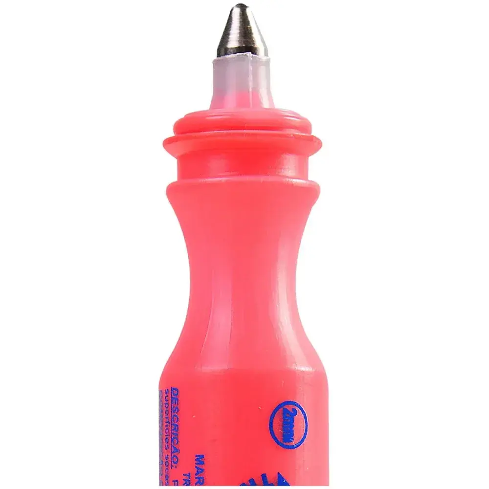 Marcador industriais ecológico vermelho 2MM 60ML Baden — fotografia 6