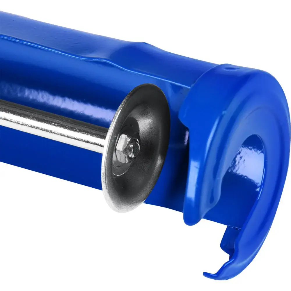 Pistola aplicadora de silicone azul metálica 9 Kala — fotografia 4