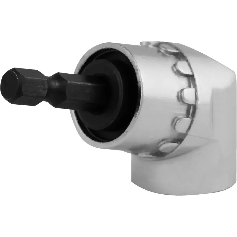 Adaptador angular para furadeira 1/4 60MM Bumafer — fotografia 5
