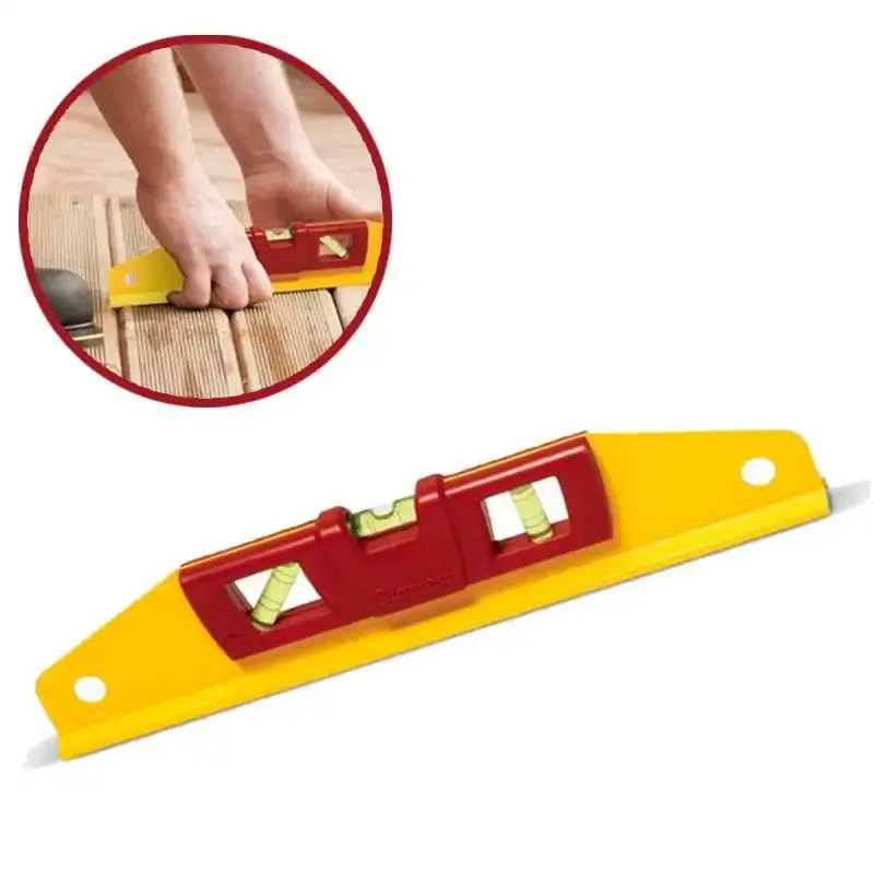 Nível de alumínio trapezoidal 14 POL 35 CM KLTS-14 base magnética Starrett — fotografia de referência