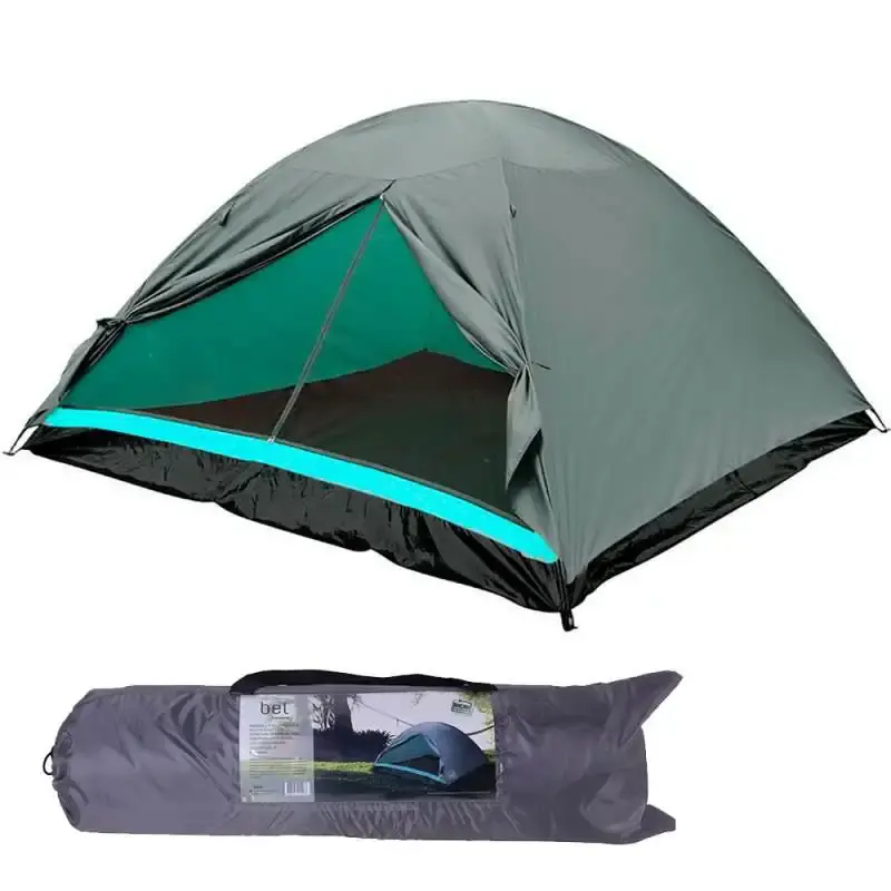 Barraca para camping dome 6 premium impermeável até 6 pessoas BEL BEL FIX