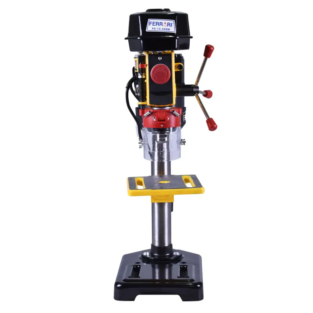 Furadeira de bancada com morsa e motor FG13 350W 127V Ferrari — fotografia 4