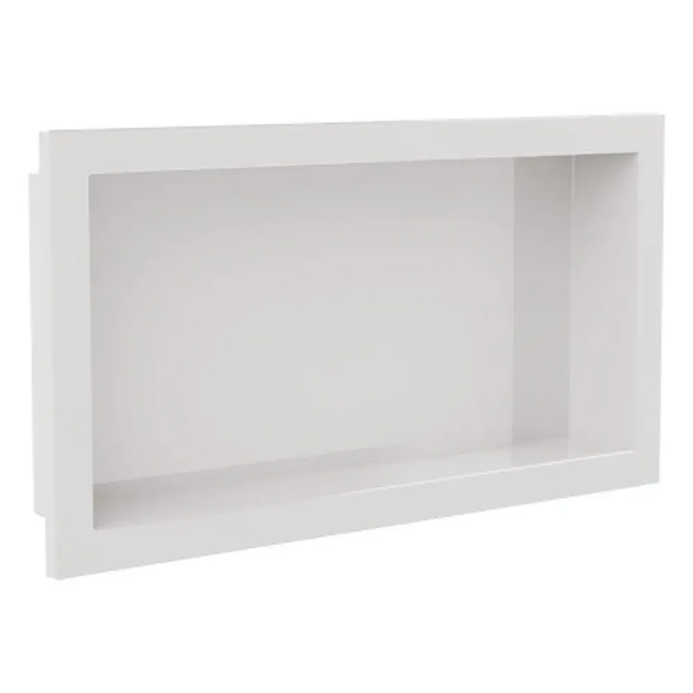 Nicho de banheiro para embutir branco 30X60CM Arquitech