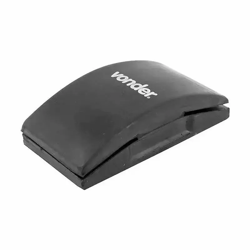 Taco Lixador de Borracha 125 x 65MM 3599125065 VONDER — fotografia de referência