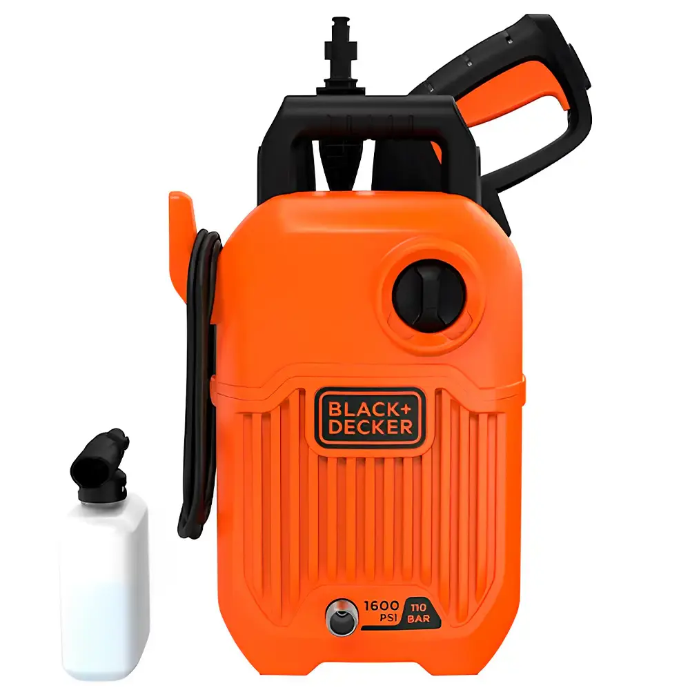 Lavadora de alta pressão 1300W BEPW1600 black & decker 110 V — fotografia 2