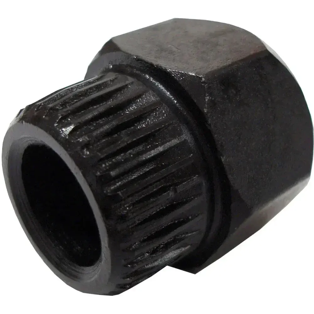 108001 Raven - soquete especial estriado com 33 dentes e sextavado de 22 mm para polia — fotografia 5