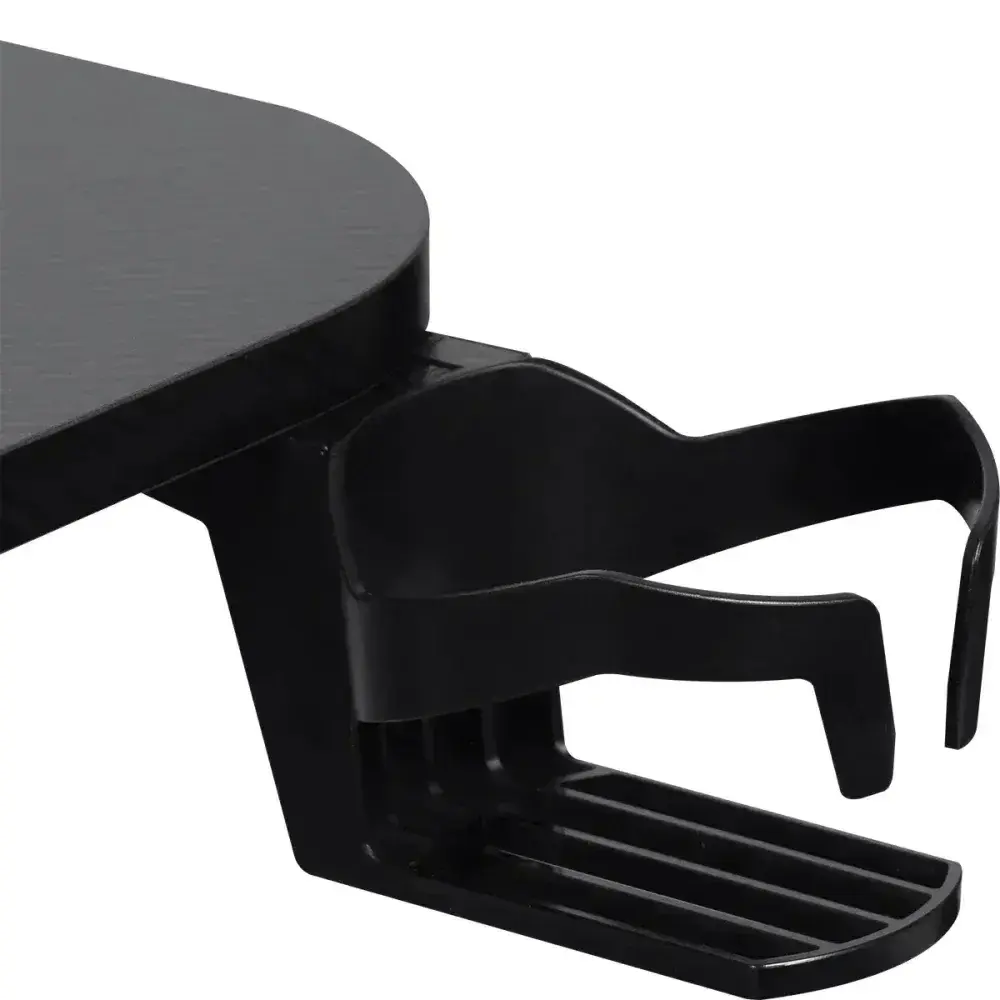 Mesa gamer modelo l 80X30CM com suporte de acessórios Kala — fotografia 8