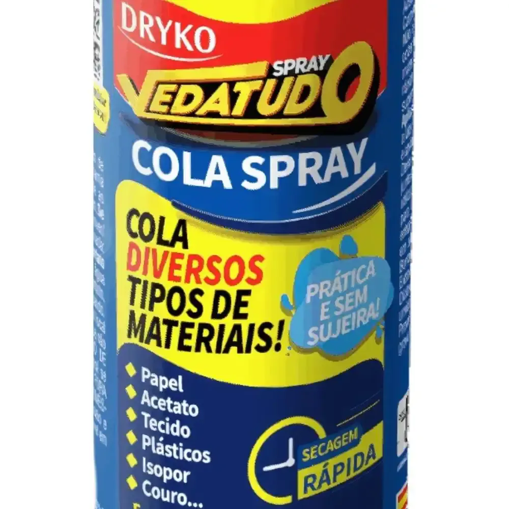 Cola permanente spray vedatudo 100 ML Dryko — fotografia 3