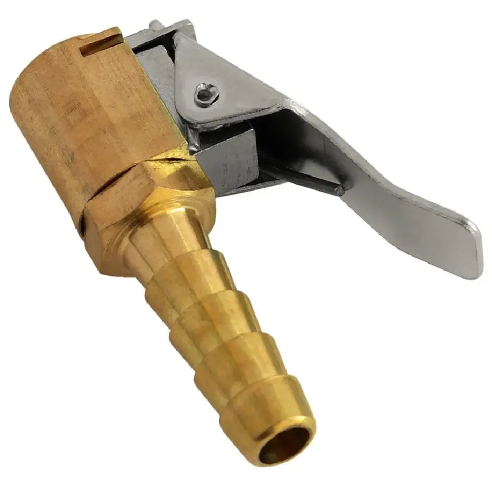 Bico inflador presilha para encher pneu mangueira 5/16 POL 1855 Bremen — fotografia de referência