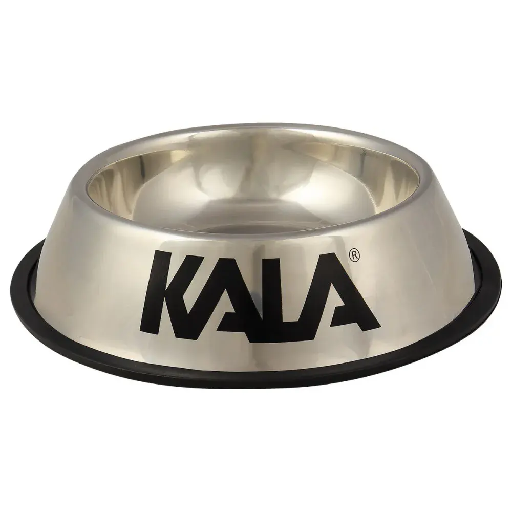 Tigela para pets em aço inox 30CM Kala — fotografia de referência