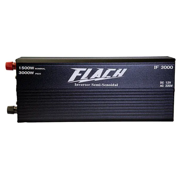 Inversor de tensão IF3000-1 semi senoidal 12V/220V - Flach