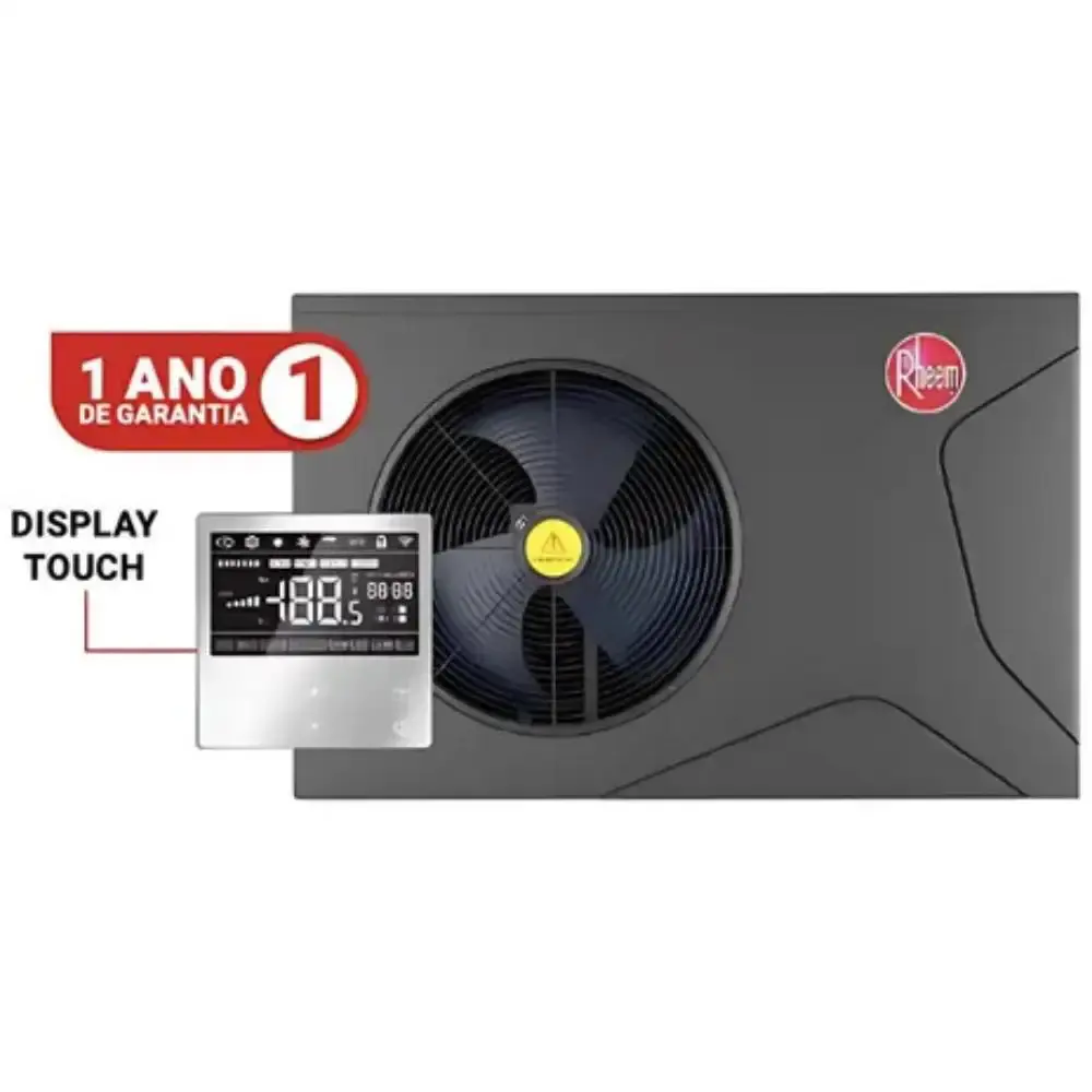 Bomba trocador de calor inverter RB 80 80000 btus Rheem 220 V — fotografia 3