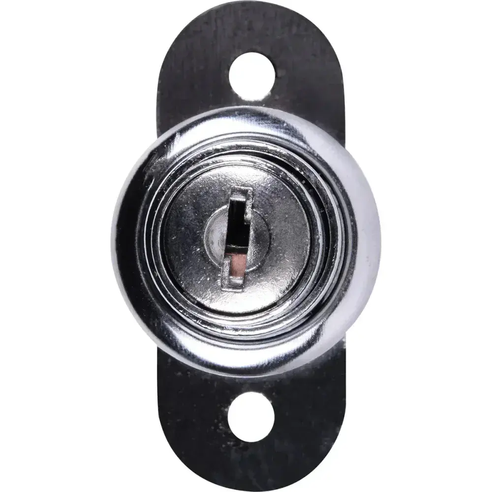 Fechadura móveis 22MM universal cromado Kala — fotografia 6