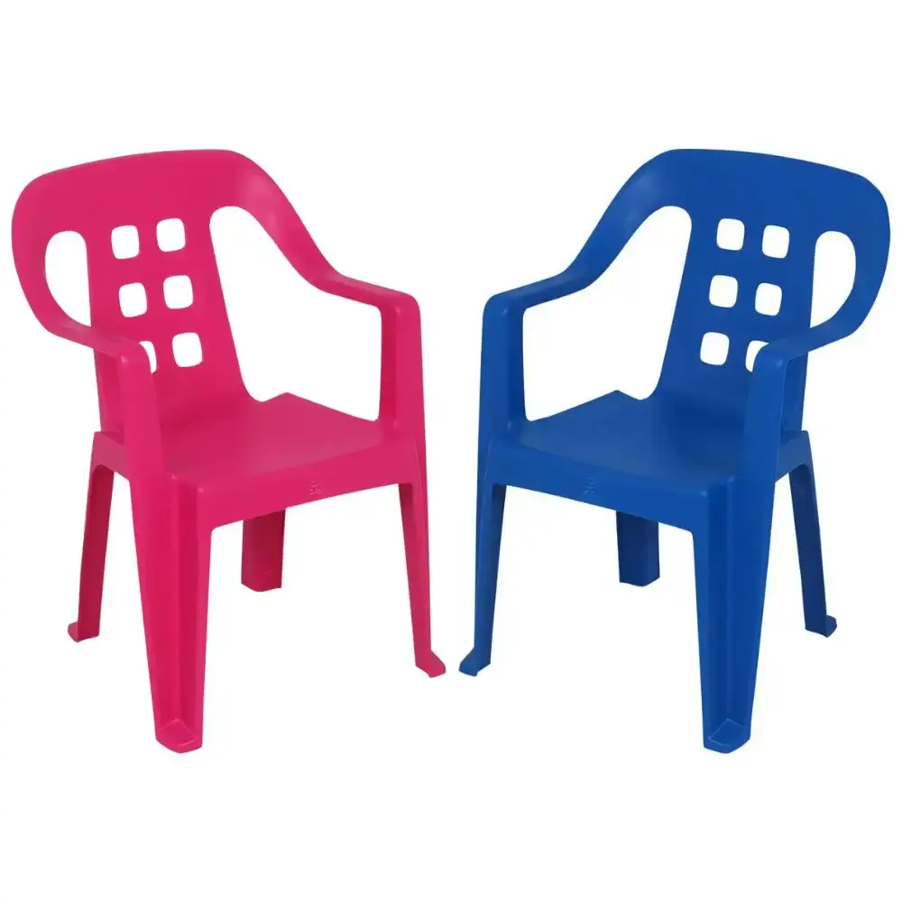 Cadeira de plástico play infantil 40KG BEL Azul Belfix
