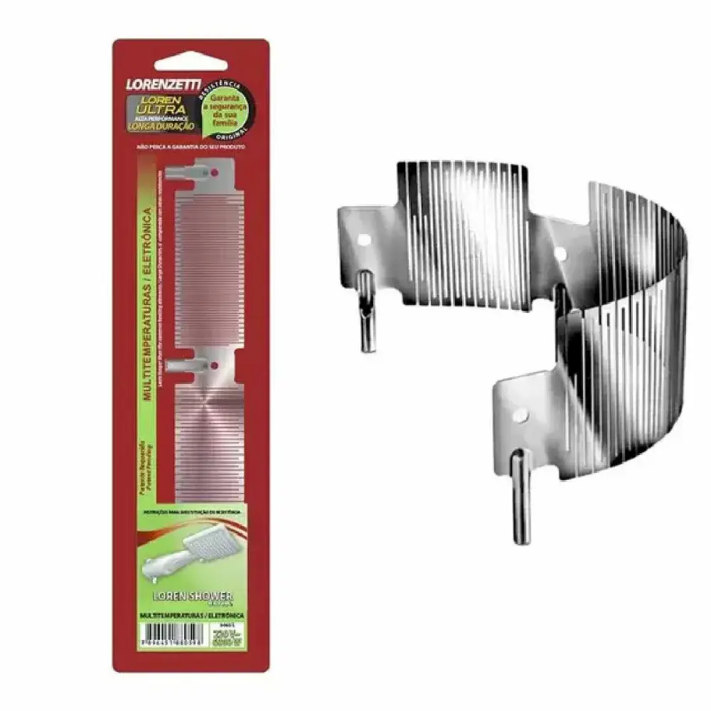 Resistência de chuveiro ultra loren shower 6800W 220V lorenzetti Lorenzetti Duchas — fotografia 5