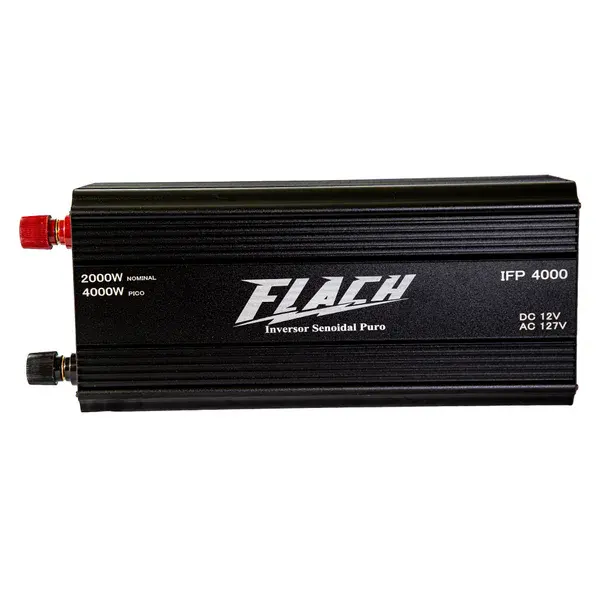 Inversor de tensão IFP4000-3 senoidal puro 12V/127V - Flach — fotografia de referência
