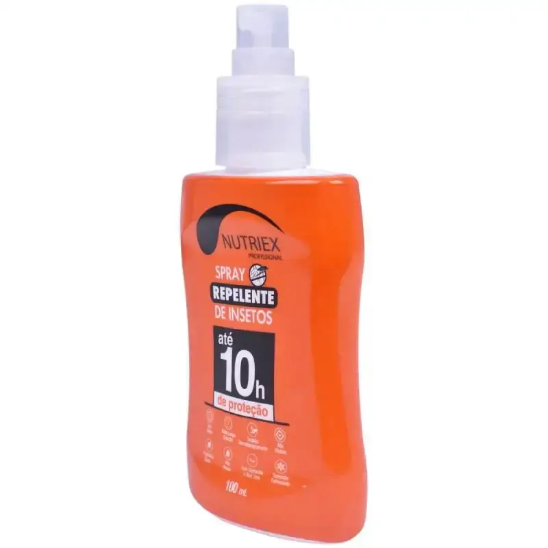 Repelente de insetos spray 100 ML profissional até 10 horas de proteção Nutriex — fotografia 2