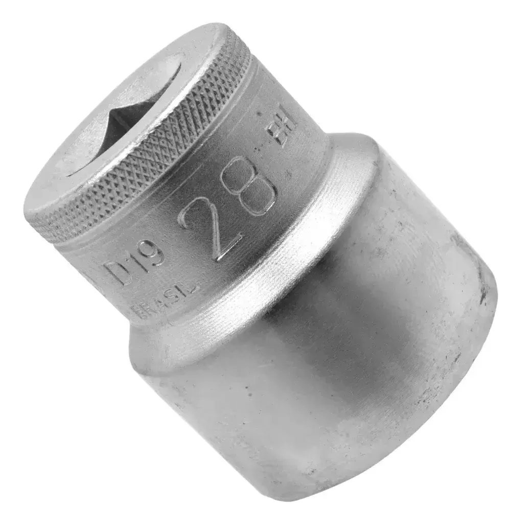 Soquete estriado 28MM encaixe 1/2 Gedore — fotografia 6