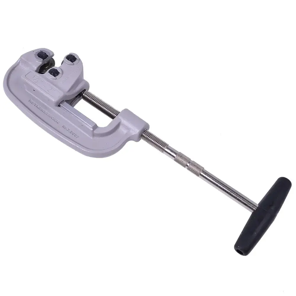Corta-tubos inox super capacidade 1/8" a 2" modelo profissional Rothenberger — fotografia 7