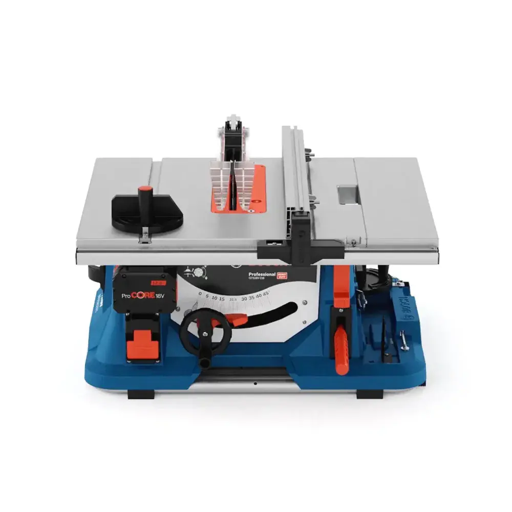 Serra de mesa a bateria gts 18V-216 18V Bosch — fotografia 6