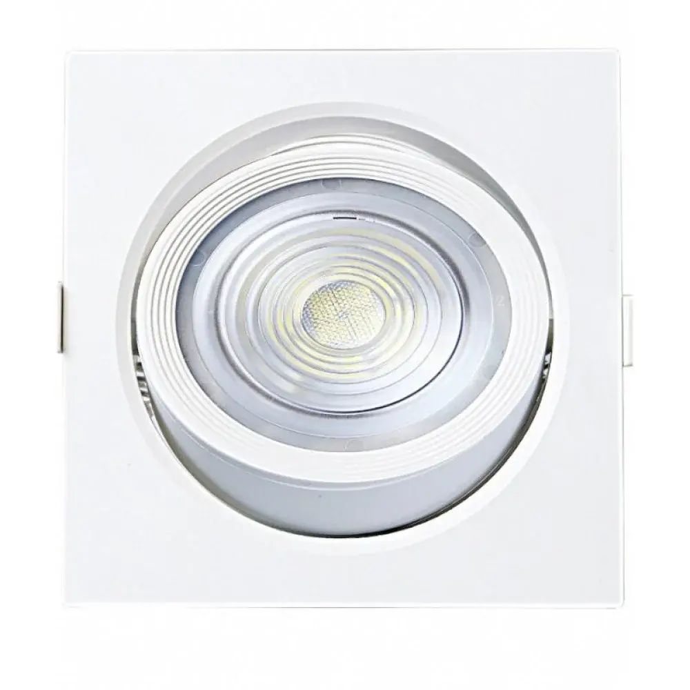 Spot led quadrado PAR30 10W 3000K bivolt Taschibra