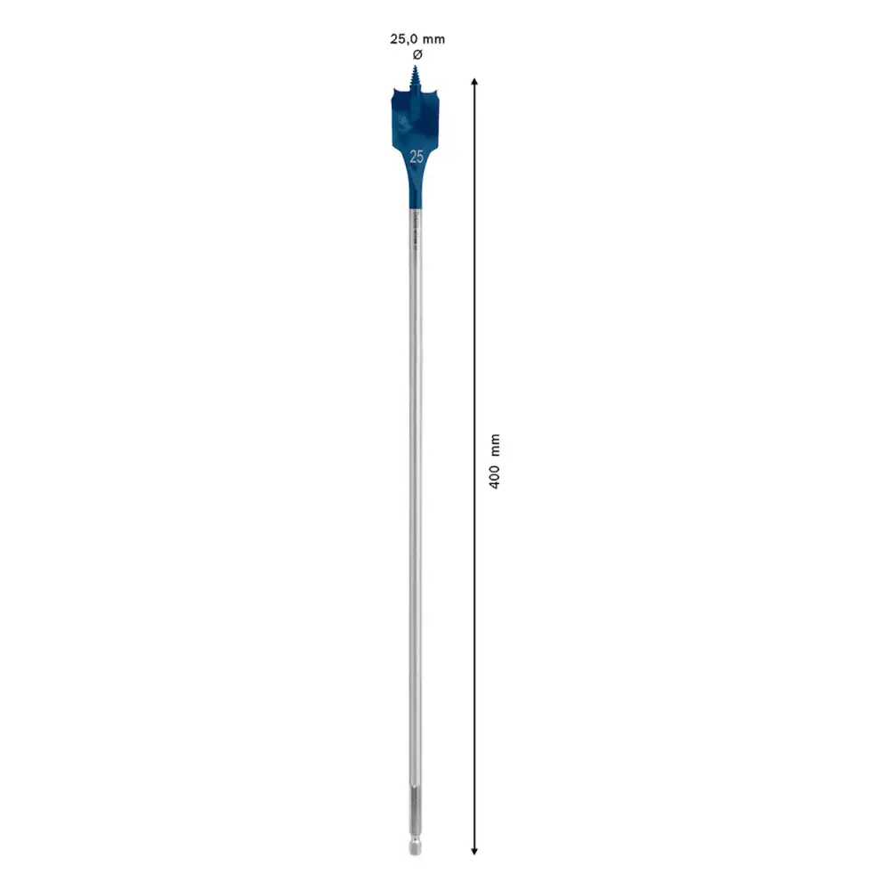 Broca para madeira EXPERT Self Cut Speed 25 x 400mm BOSCH — fotografia 3