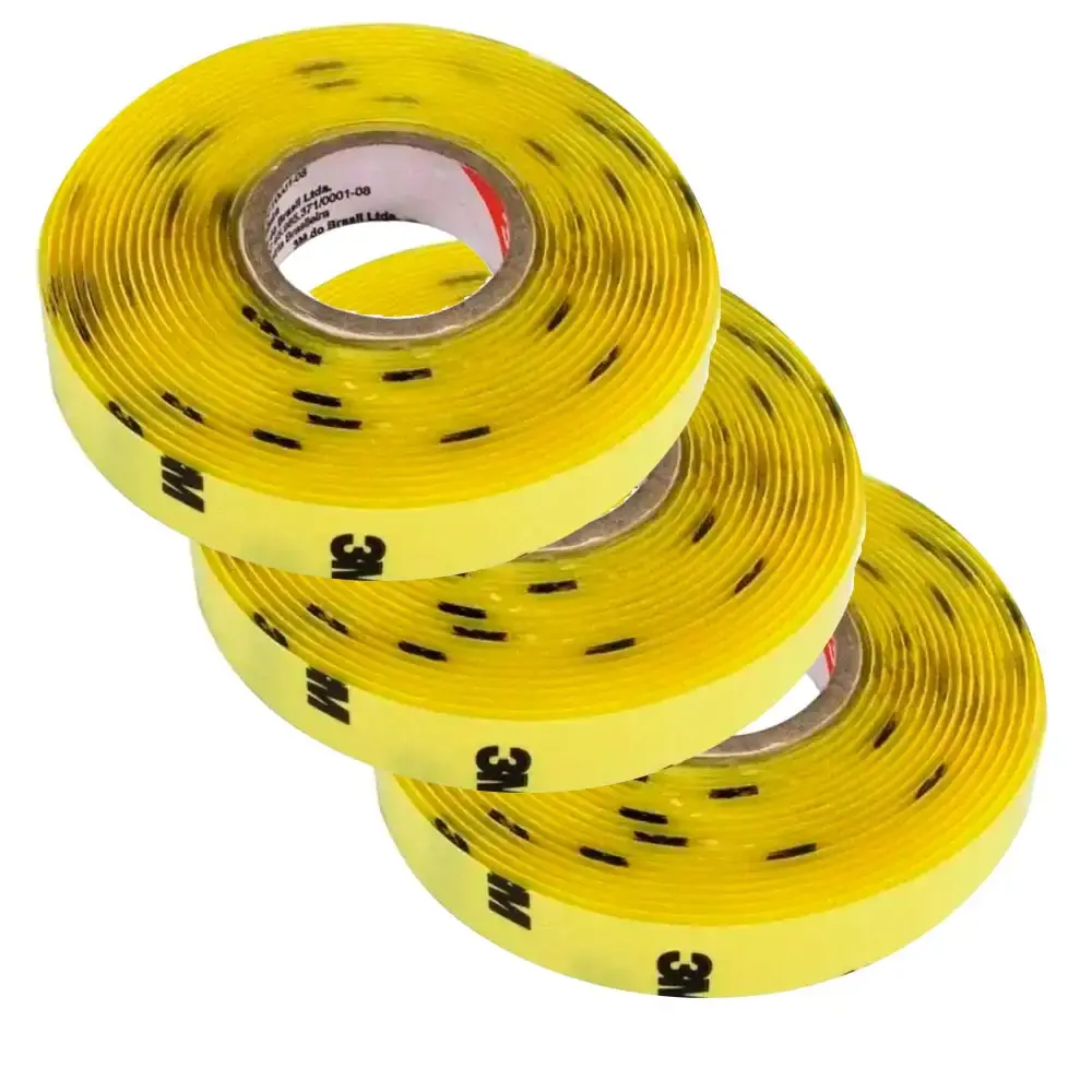 Kit fita dupla face 12MM x 3 metros 3 unidades auto transparente 5369T 3M