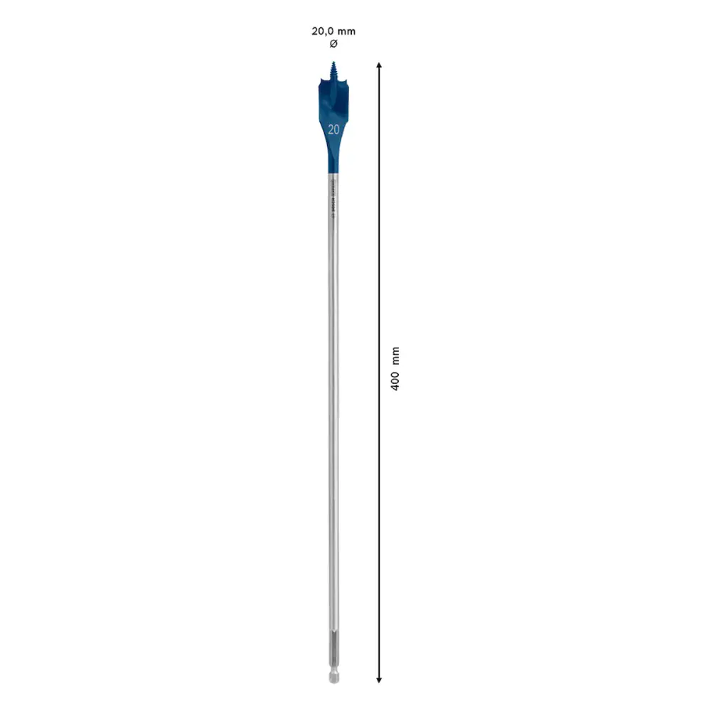 Broca para Madeira EXPERT SelfCut Speed 20 x 400mm BOSCH — fotografia 3