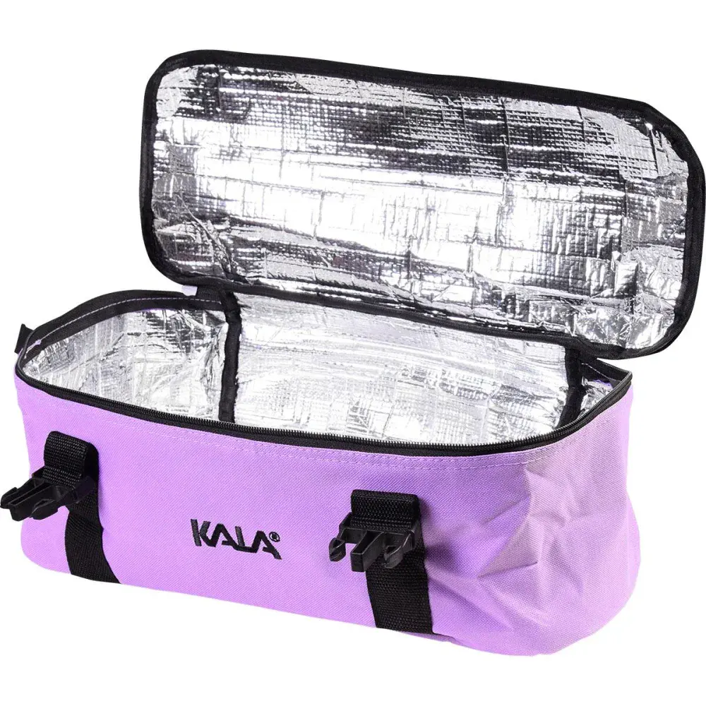Bolsa térmica sintética 2 em 1 lilas 35L Kala — fotografia 5