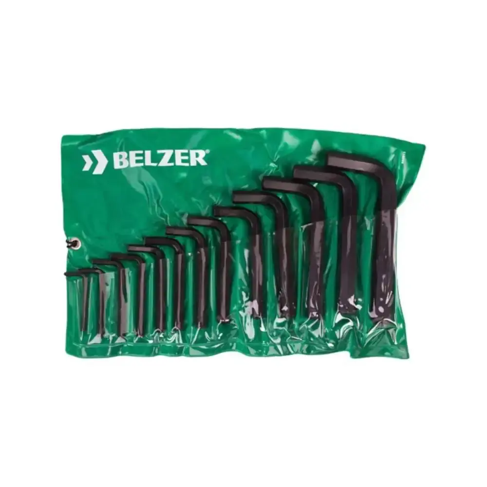 Jogo de chave hexagonal 0,4 a 1,9CM 13 peças Belzer — fotografia de referência