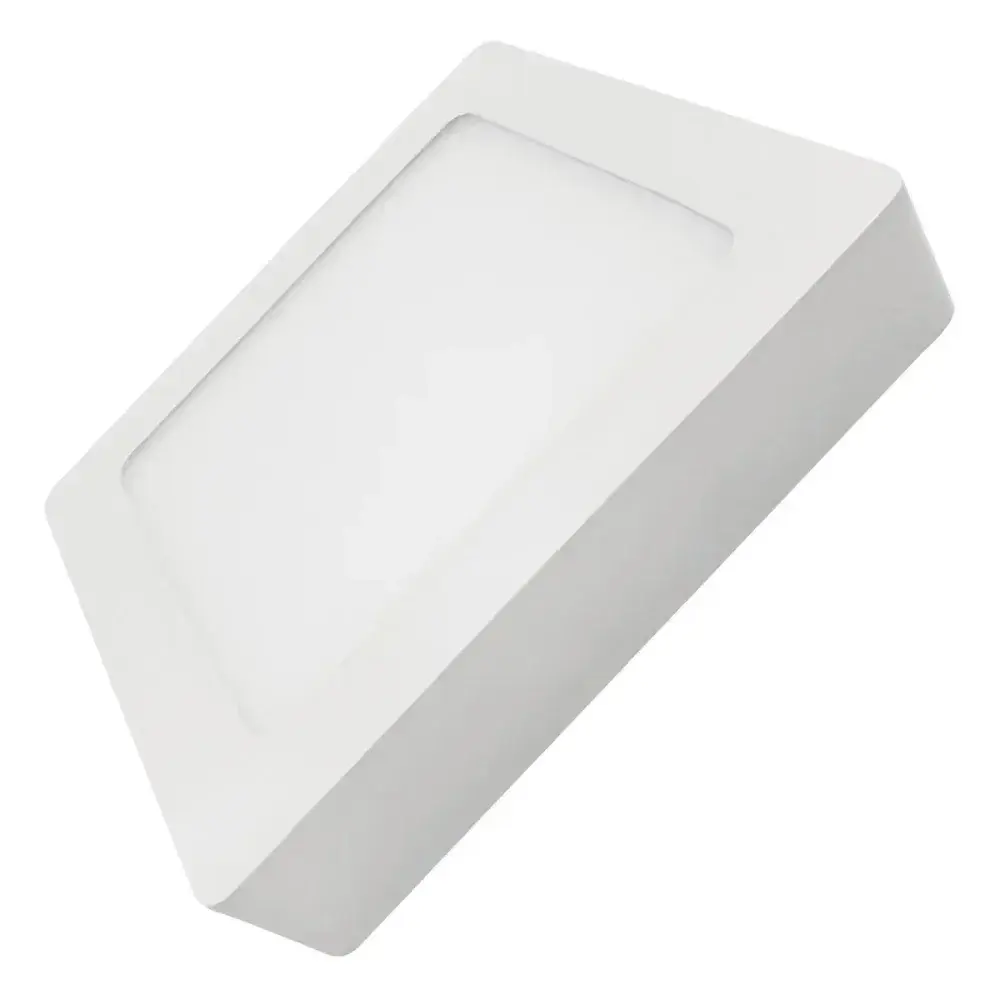 Painel led sobrepor 18W biv 6500K quadrado Ourolux — fotografia 3