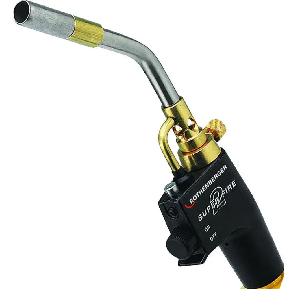 Maçarico automático super fire 2 para gás mapp Rothenberger
