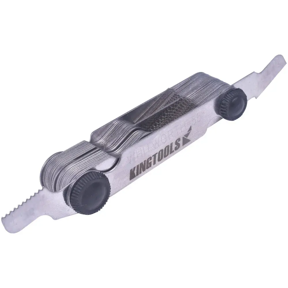 Calibre de rosca 52 lâminas 55º/60º kingtools King Tools — fotografia 5