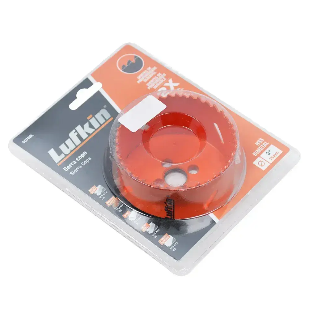 Serra copo 76MM 3” SC76BL Lufkin — fotografia 8