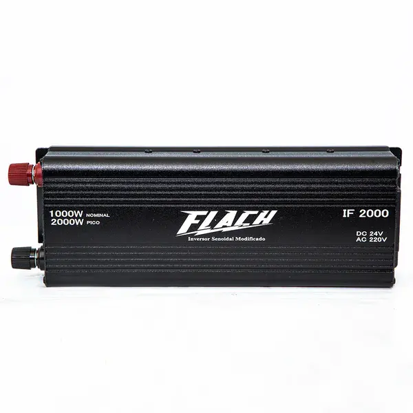 Inversor de tensão IF2000-2 semi senoidal 24V/220V - Flach