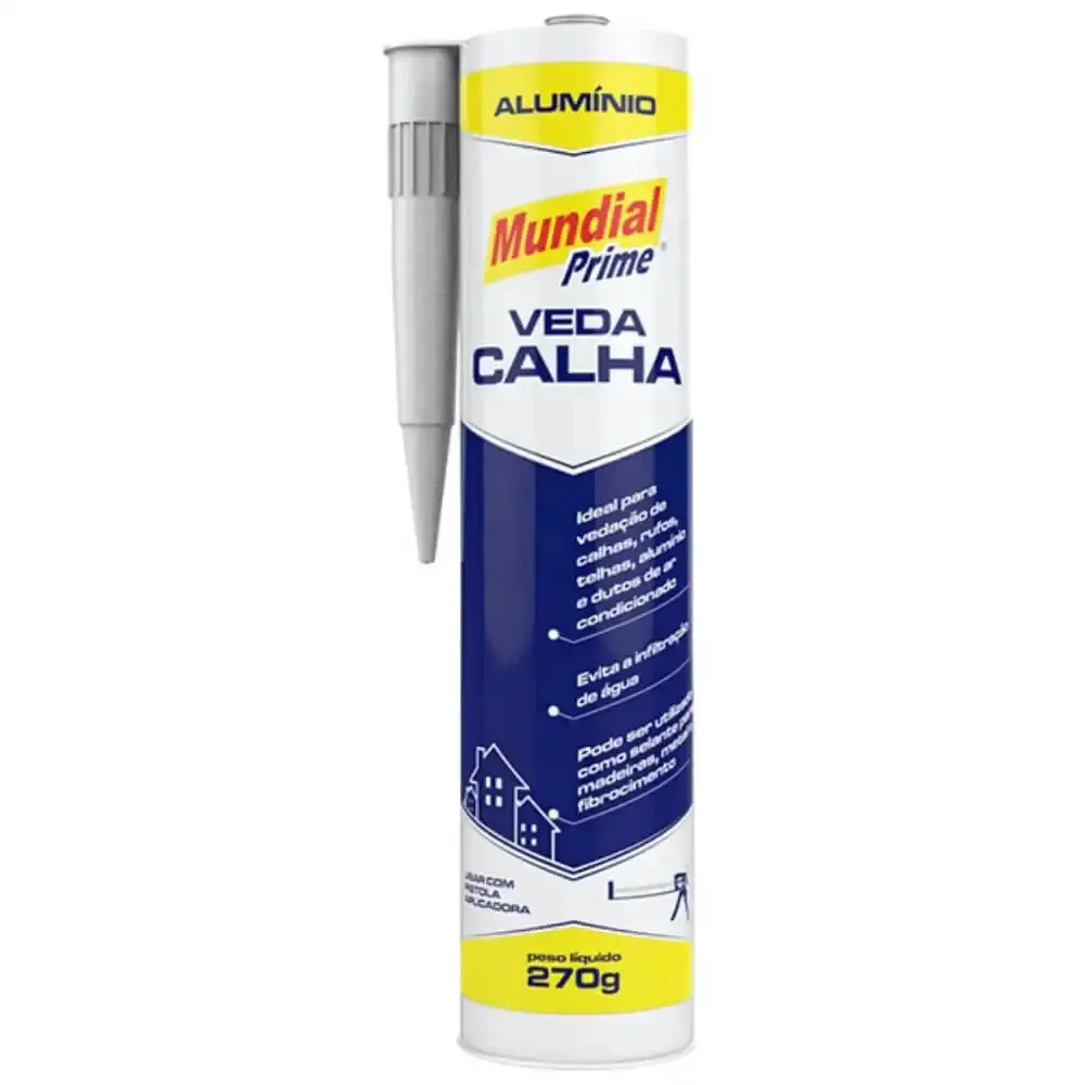 Veda Calha Alumínio 270 g MUNDIAL PRIME