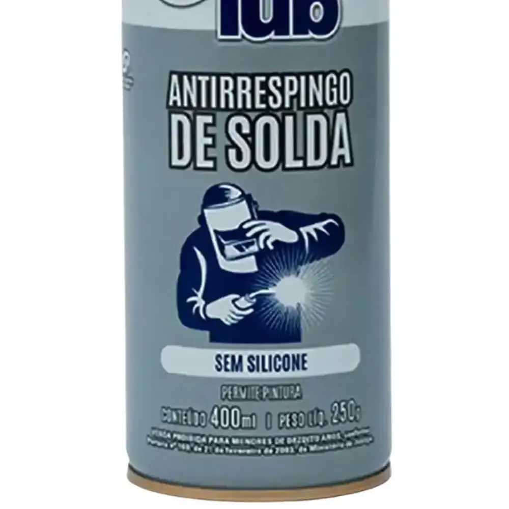 Anti respingo spray para solda sem silicone 400ML 3 unidades ultralub — fotografia 4