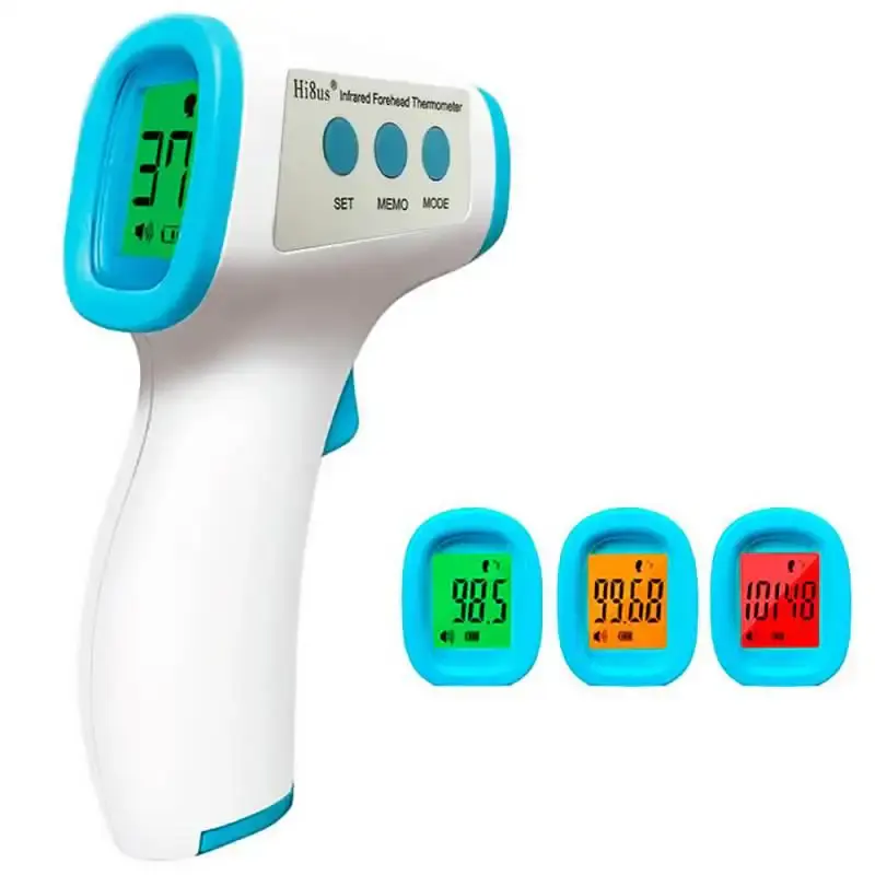 Termômetro digital infravermelho aferição de temperatura corporal à distância HG01 TR-19 HI8US — fotografia 5