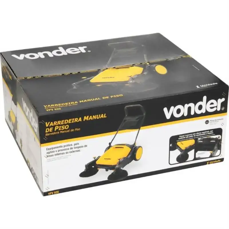 Varredeira manual com escova dupla VPV 920 Vonder — fotografia 5