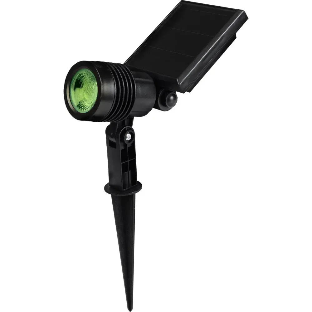 Espeto de jardim led verde 10LM com energia solar Liege — fotografia 3