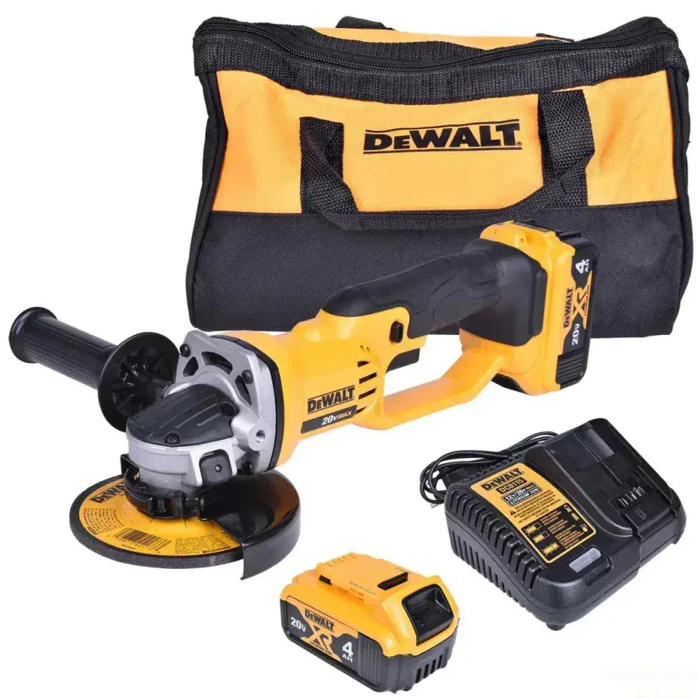 Kit esmerilhadeira angular 4-1/2 115-125MM Dewalt — fotografia 7