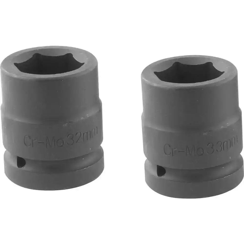 Chave de impacto pneumática 1 pol 3100NM com maleta e 2 soquetes CIV100 Vonder — fotografia 3